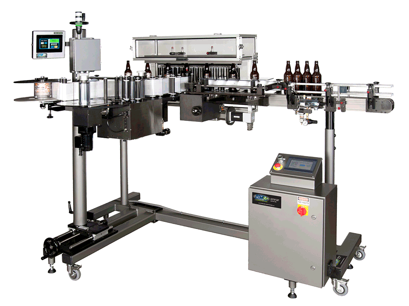 Bottle Labeling Machine-Vertical Trunnion Roller